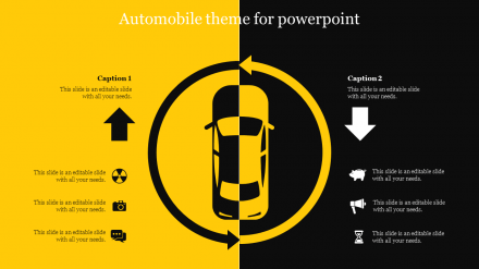 Beautiful Automobile Theme For PowerPoint Slides Design