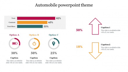 Automobile Powerpoint Theme Presentataion