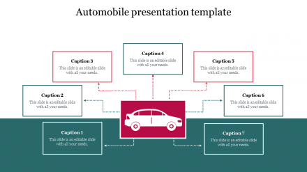 Stunning Automobile Presentation Template For Your Need