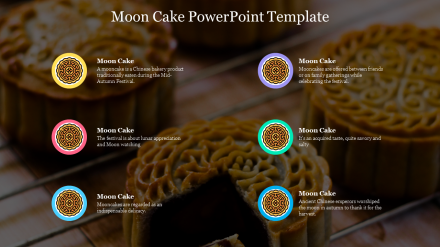 Best Moon Cake PowerPoint Template Presentation Design