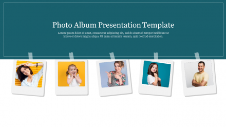 Professional-Looking Photo Album Presentation Template