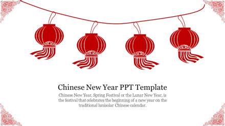 Effective Chinese New Year PPT Template Presentation Slide