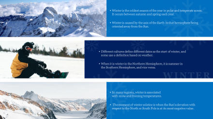 Free - Best Winter PowerPoint Templates Presentation Slide 