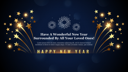 Free - Creative New Year PowerPoint Templates Download Slide