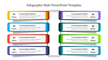 Free - Innovative Infographic Style PowerPoint Template Slide 