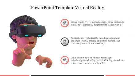 Creative PowerPoint Template Virtual Reality Presentation 