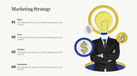 Effective PowerPoint Marketing Strategy Template Slide 