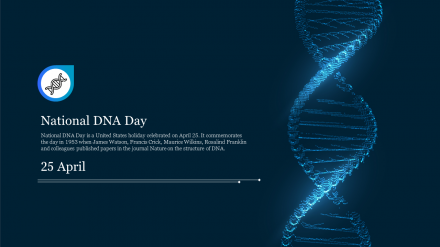 Free - Amazing DNA Templates For PowerPoint Download Slide 