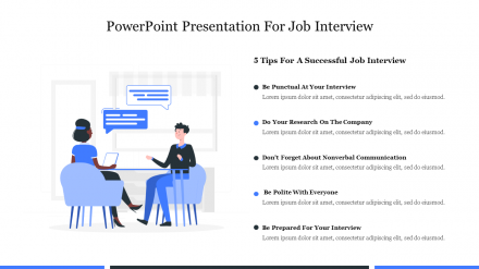 Effective PowerPoint Presentation For Job Interview Slide 