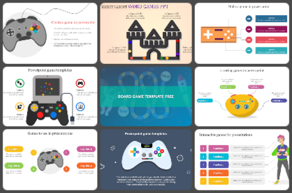 Games Powerpoint Templates