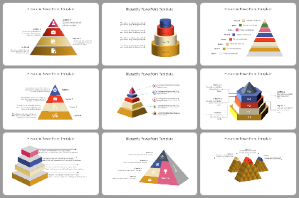 Hierarchy Powerpoint Templates