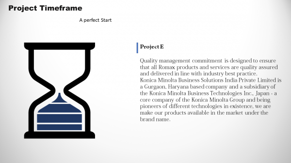 quality control powerpoint-Project-Timeframe-4-Blue