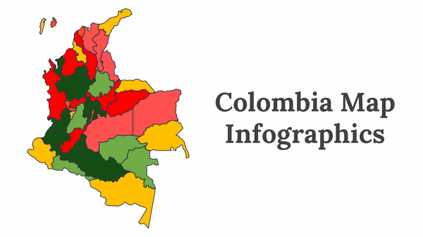 Colombia Map Infographics