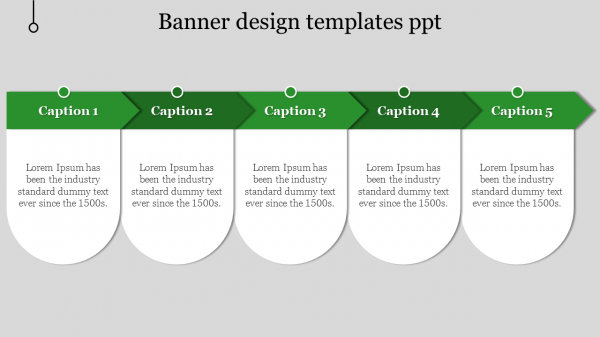 banner design templates ppt-5-Green