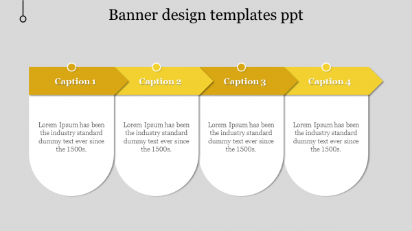 banner design templates ppt-Yellow