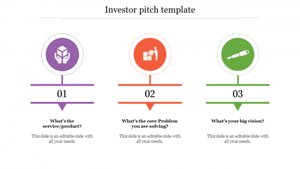 investor pitch template