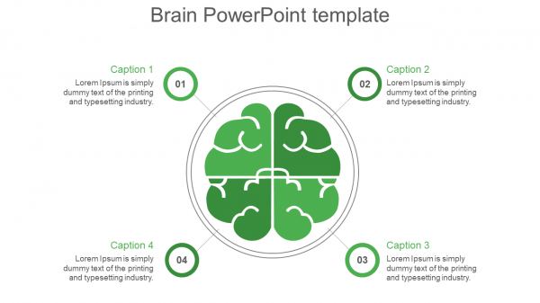 brain powerpoint template
