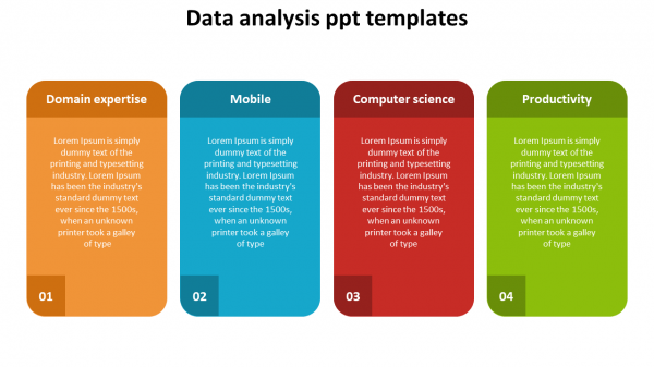 data analysis ppt templates