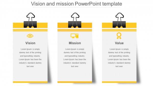 vision and mission powerpoint template-3-yellow