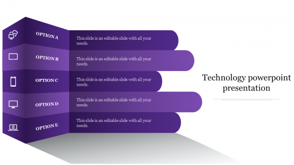 technology powerpoint presentation-Purple