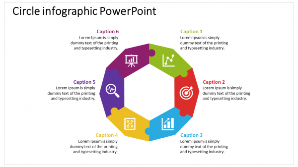 Circle%20Infographic%20PowerPoint%20With%20Puzzle%20Designs