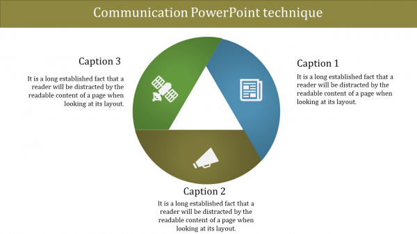 Communication%20PowerPoint%20Template%20with%20Three%20levels
