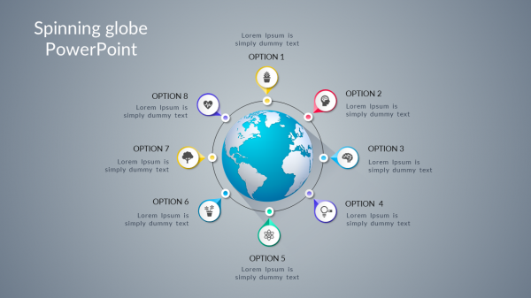 spinning globe powerpoint