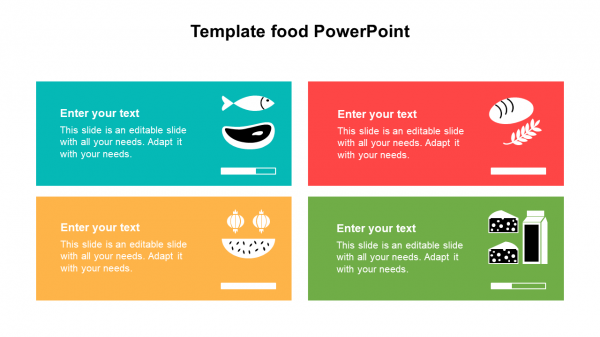 Our Predesigned Template Food PowerPoint Presentation
