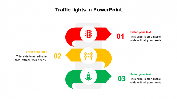 Traffic lights in PowerPoint