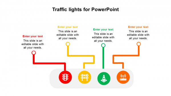 Traffic lights for PowerPoint