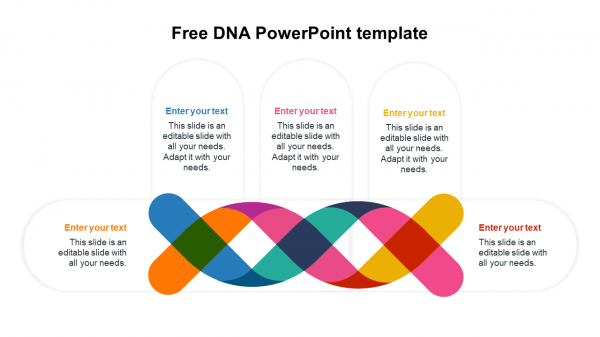 Free DNA PowerPoint template