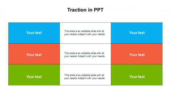 Traction in PPT