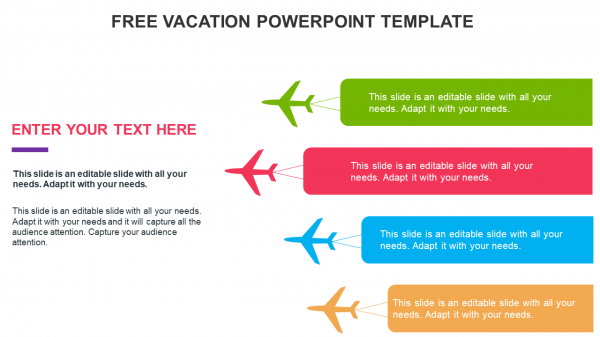 Download fantastic Free Vacation PowerPoint Template