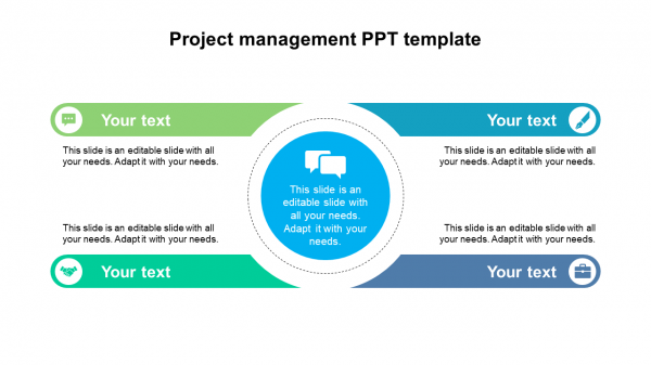 Project management PPT template 
