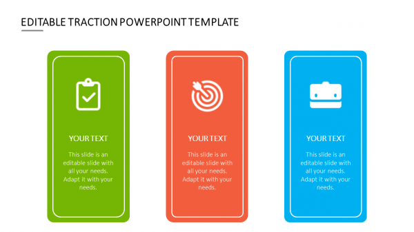 EDITABLE TRACTION POWERPOINT TEMPLATE