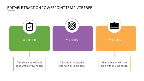 EDITABLE TRACTION POWERPOINT TEMPLATE FREE