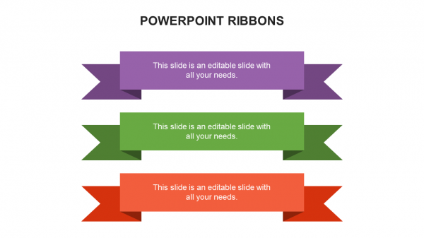 POWERPOINT RIBBONS