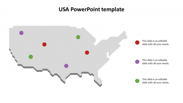 USA PowerPoint template