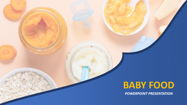 Healthy Baby Food PowerPoint Presentation Template