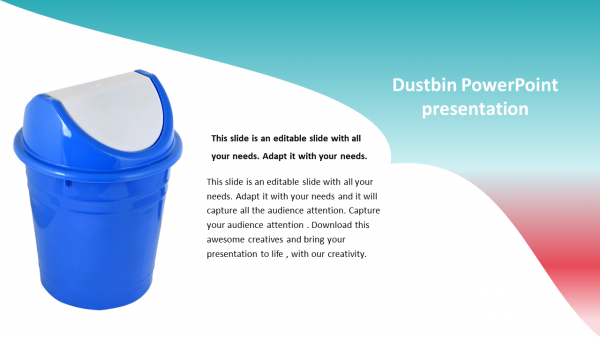 Dustbin PowerPoint presentation