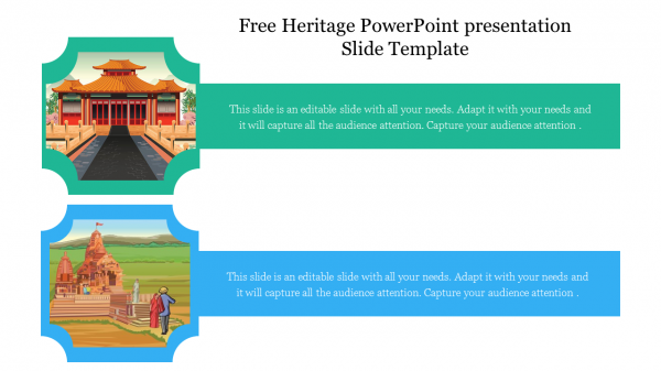 Free Heritage PowerPoint presentation Slide Template