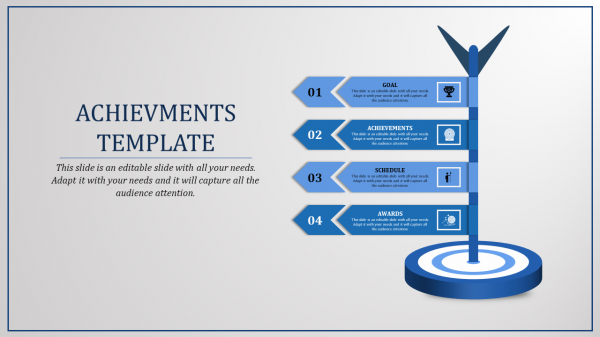 achievement powerpoint presentation-ACHIEVMENTS TEMPLATE-4-blue