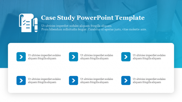 Case Study PowerPoint Template-6-Blue