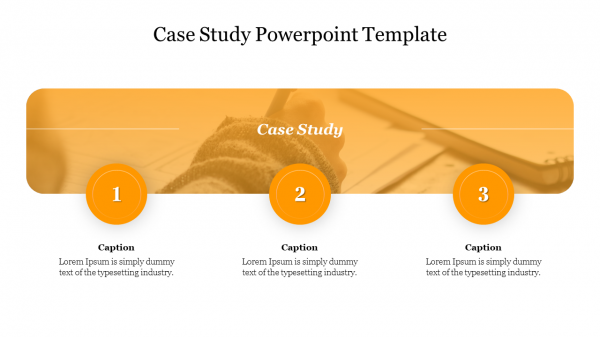 Case Study Powerpoint Template-3-Orange