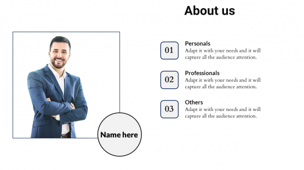 about us powerpoint template-about-us-3-blue