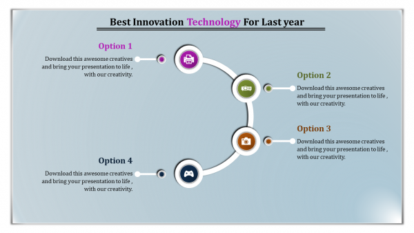 technology presentation templates-best technology for last year-4-multi color