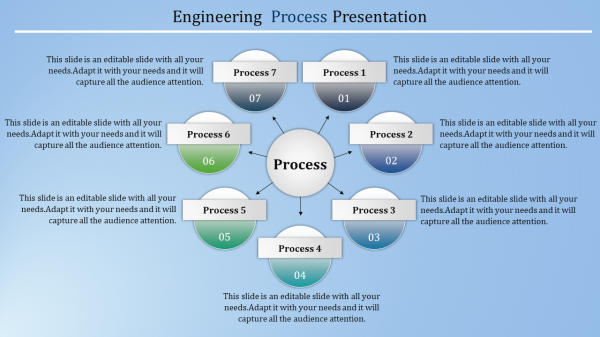 process powerpoint template-engineering process presentation