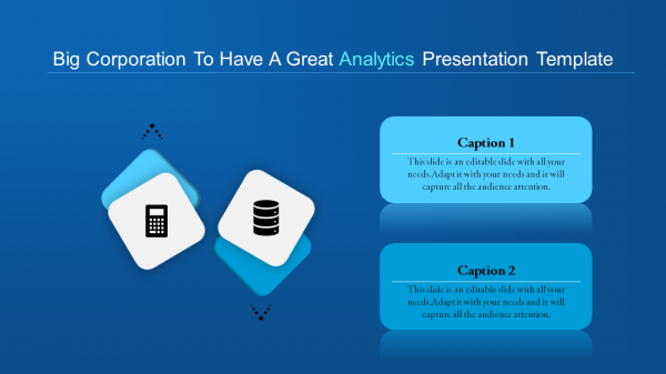 analytics presentation template-Big Corporation To Have A Great Analytics Presentation Template