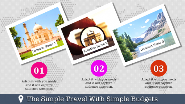 powerpoint templates for travel-The Simple Travel with simple budgets-style 1