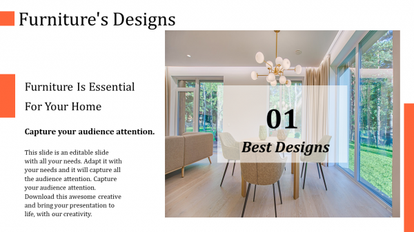 furniture powerpoint template-Furniture Is Essential For Your Home